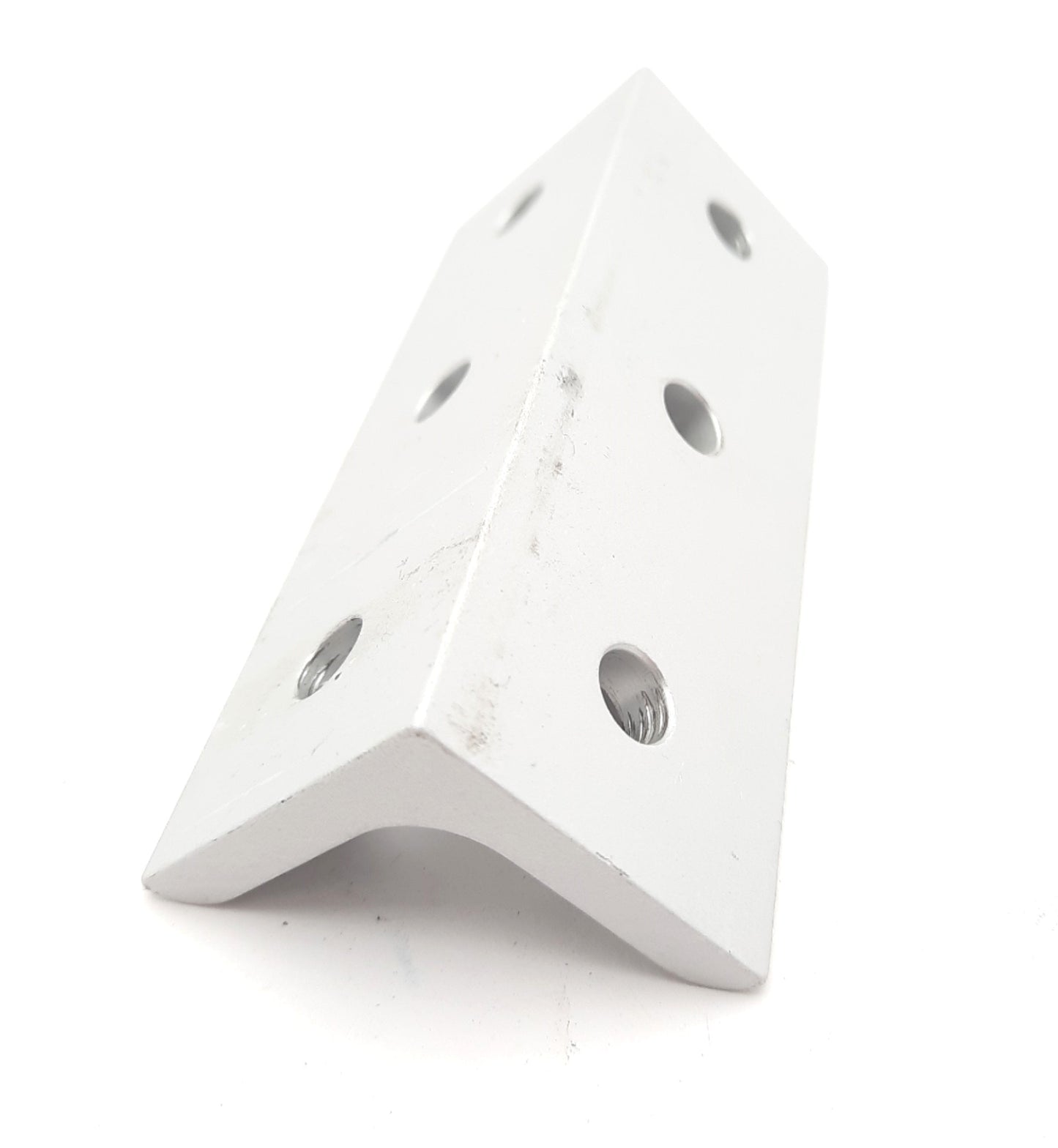 Used Lot of 4 80/20 4415 Inside Corner Bracket 15 Series 6 Hole 1.5 x 1.5 x 4.3"