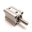 Used SMC CQ2B16-20DC Compact Cylinder, Bore: 16mm, Stroke: 20mm, Ports: M5x0.8