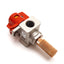 Used SMC VHS20-F02 Lockout Shut Off Valve, Pressure: 0.1-1.0MPa, Ports: G1/4
