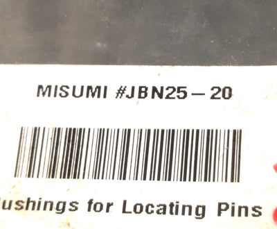 New Misumi JBN25-20 Compact Flange Bushing 25mm Diameter, 20mm Length, 35mm OD