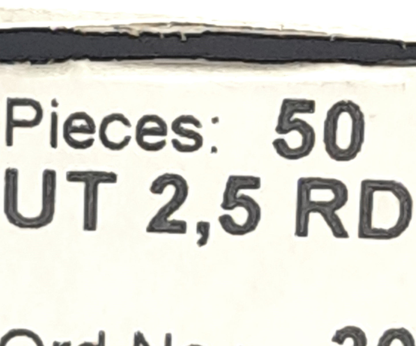 New Lot of 50 Phoenix Contact UT 2.5 RD 3045062 Terminal Blocks, 24A, 1000V, 1-Pole