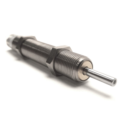 New Misumi MAS1214H Adjustable Shock Absorber M12x1 Barrel, 14mm Stroke, 5.4J Max