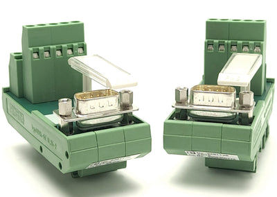 New – Open box Lot of 2 Phoenix Contact FLKM-D 9 SUB/S 2281128 Terminal Block Interface Modules