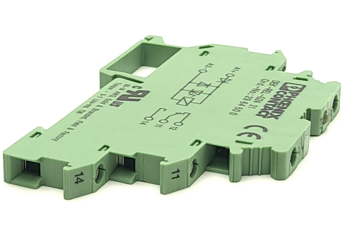 New Phoenix Contact DEK-REL-G24 21 2964500 Relay Module, 19.2~26.4VAC/DC 9mA Input