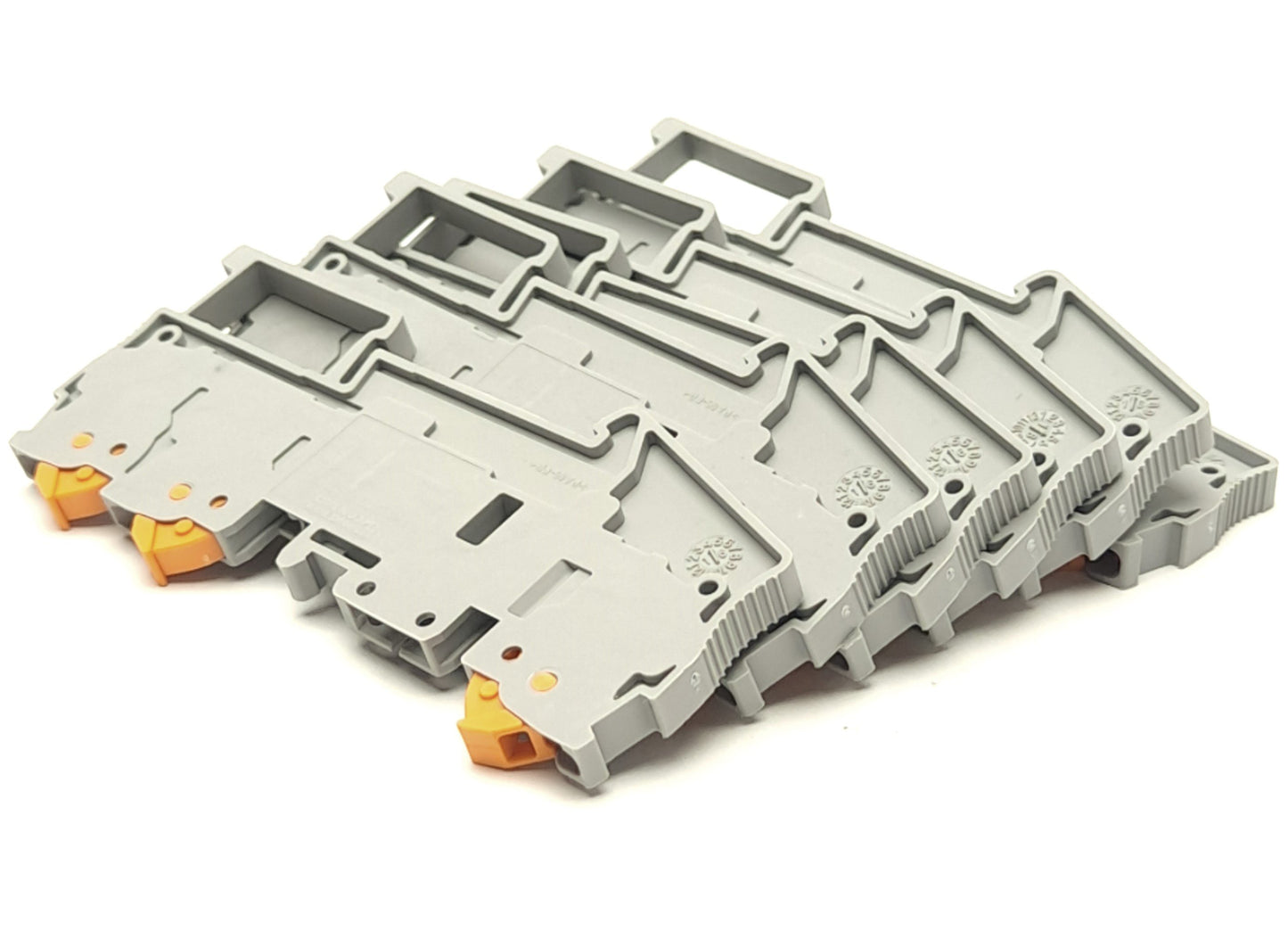 Used Lot of 6 Phoenix Contact QTC 1,5-TWIN-TG 3050413 Terminal Blocks, 17.5A, 400V