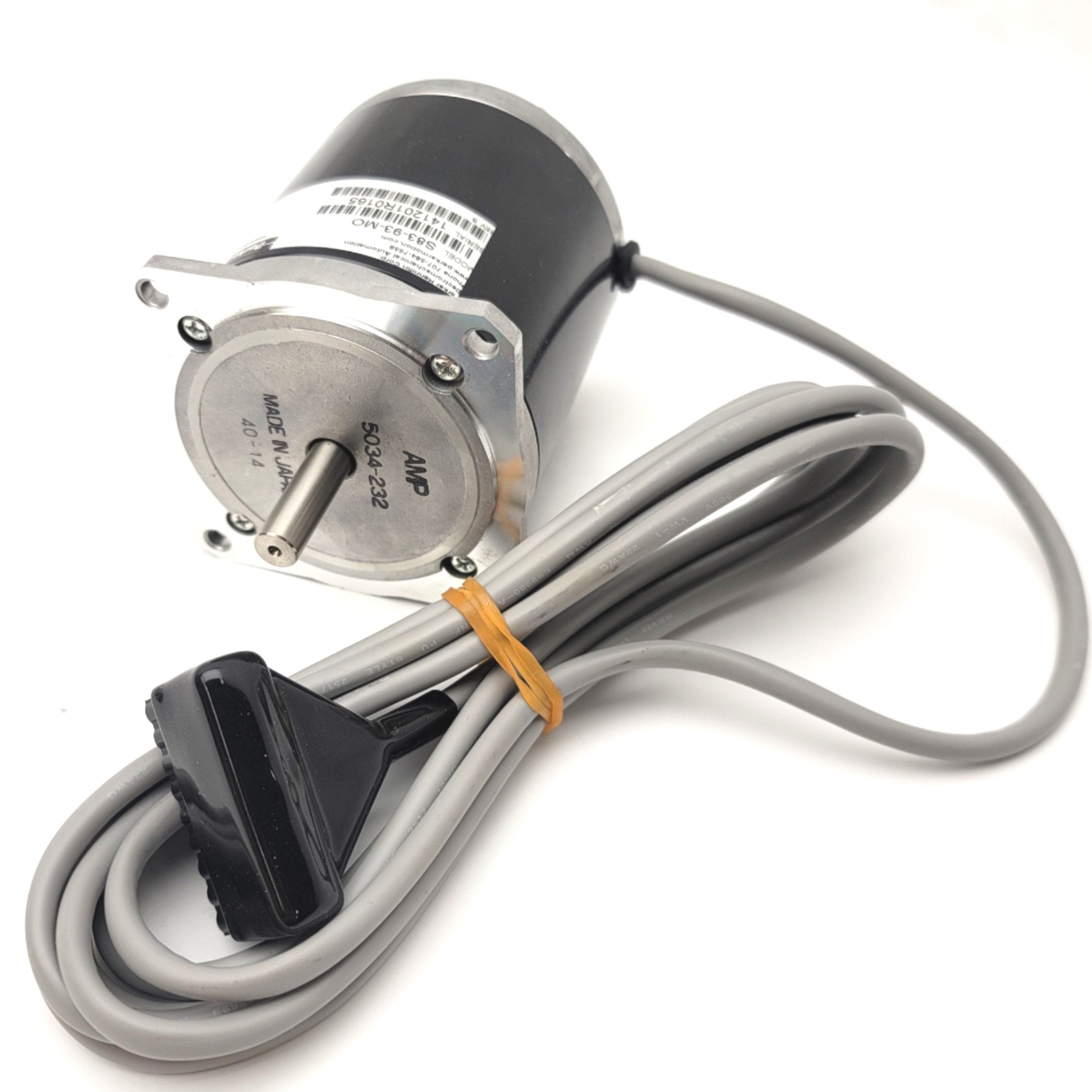 Parker S83-93-MO Compumotor Stepper Motor, 2-Phase Hybrid, 292oz-in, N ...