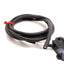 Used Keyence FS-V34P Fiber Optic Sensor Amplifier, 12-24VDC, 2x PNP Outputs, DIN Rail
