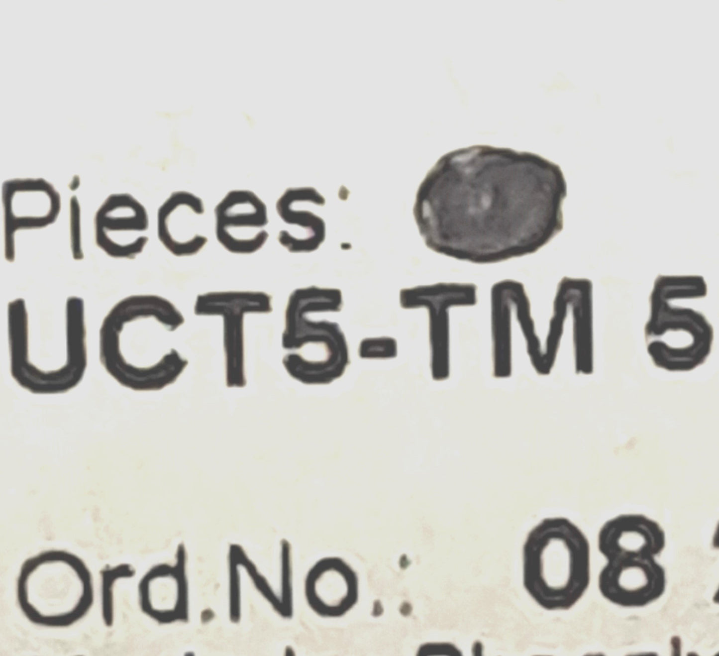 New Lot of 5 Phoenix Contact UCT5-TM 5 0828750 Terminal Block Markers 66Labels/Sheet