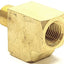 Used Lot of 10 Robo-Fit 127A-A 130339 Brass Tee Fitting, 1/8" Thread, 2 Fem/1 Male