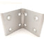 Used Lot of 4 80/20 4304 Aluminum Inside 90° Corner Brackets, 8-Hole, 15 Series