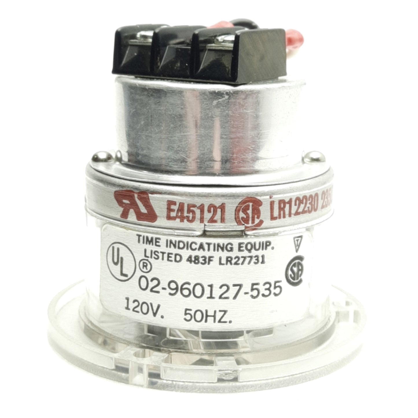 New – Open box Engler 60-NG-7 Hour Meter LR12230 2350 Series 3W 120VAC 50HZ, 0-99999.9