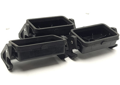 New – Open box Lot of 3 Phoenix Contact HC-B10-HCLWS-PLR-BK 1414635 Plastic Protective Cover