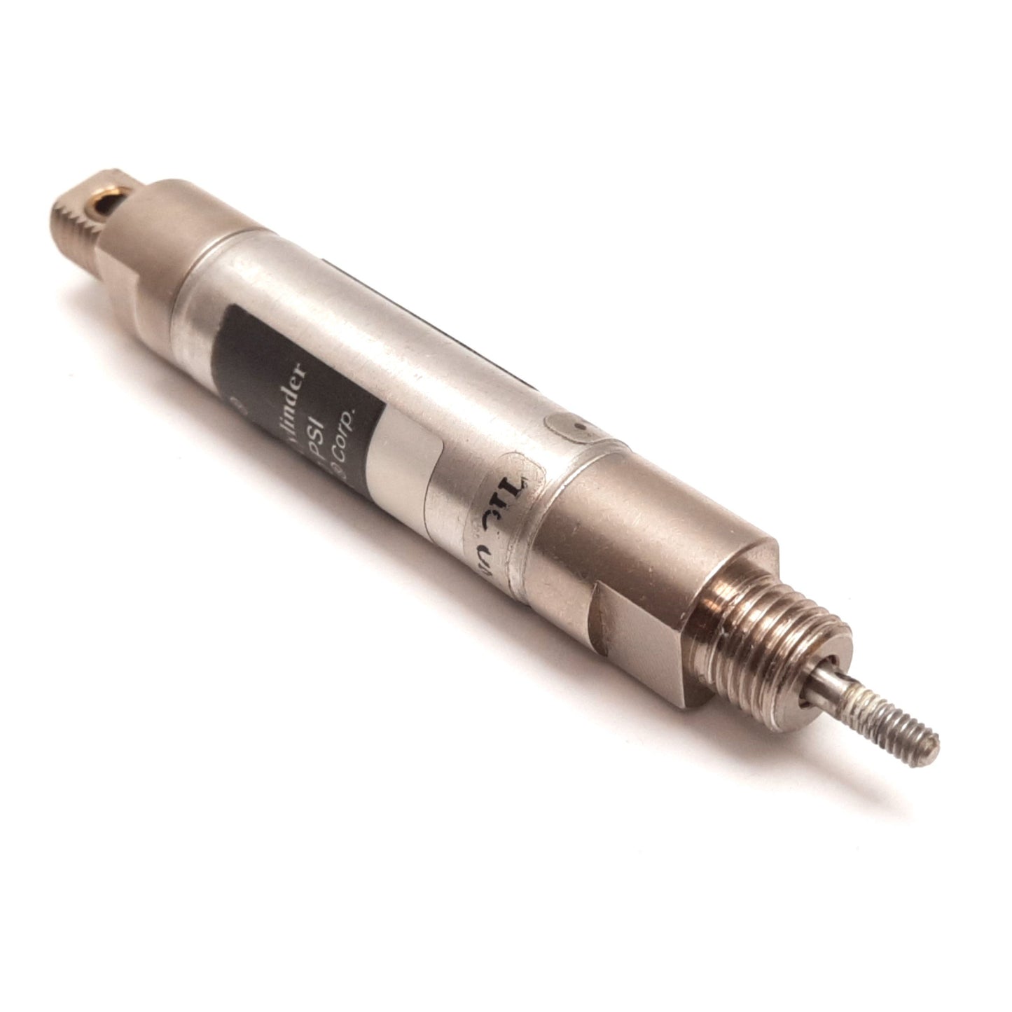 Used Airpel E9D0.5U Low Friction Air Cylinder, Bore: 0.366", Stroke: 0.5", 10-32