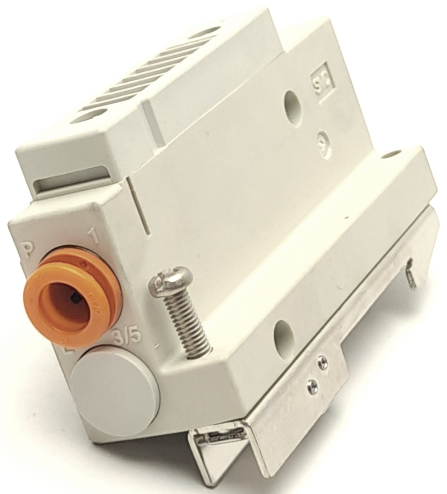 New SMC SV1000-52U-1AS-N9-D0 Sup/Exh Manifold Assembly End Block, ø5/16" One-Touch