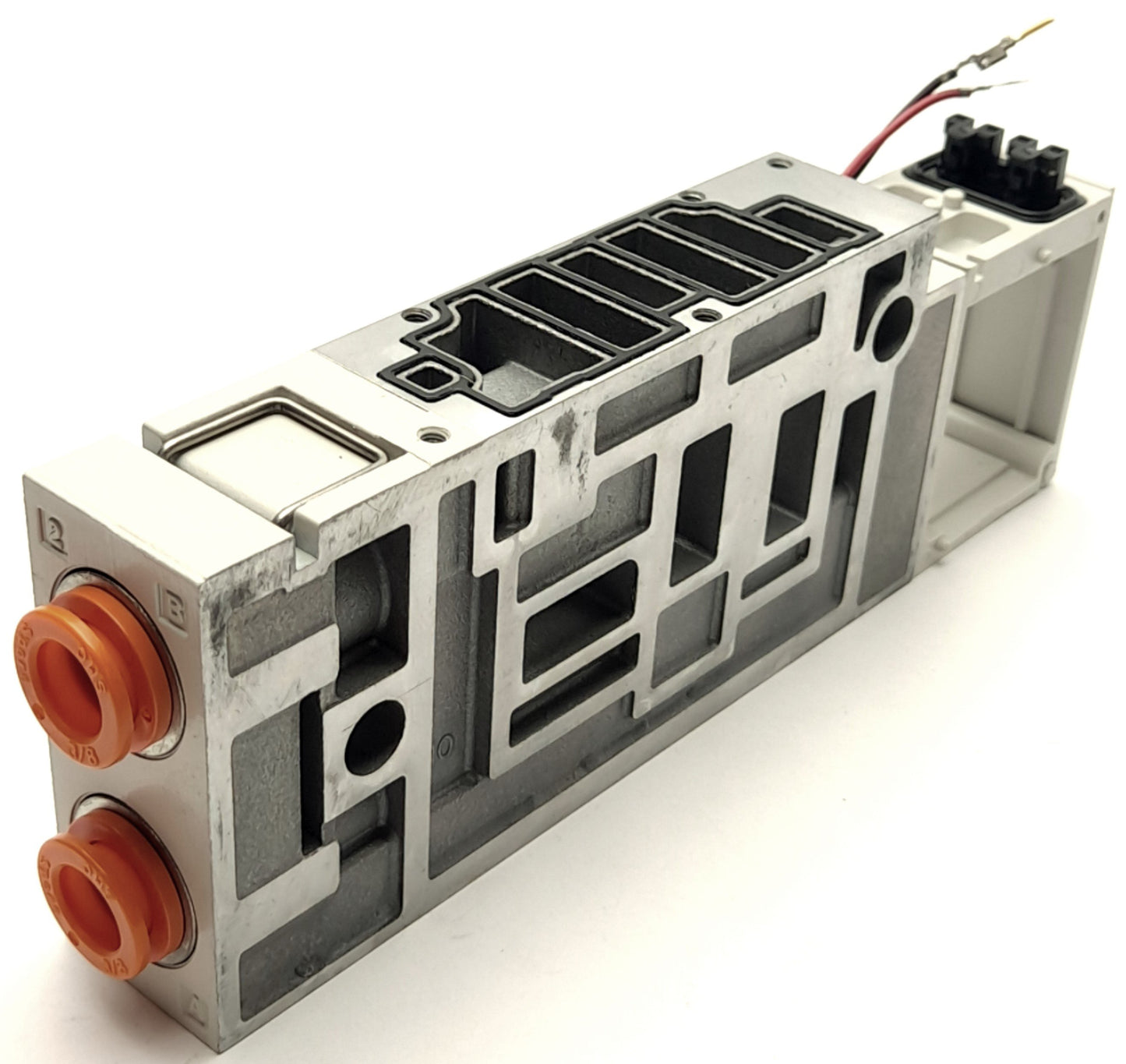 New SMC VVQ4000-1A-F2-N11 Manifold Block, For VQ4000 4/5-Port Or VV5Q41 Assemblies