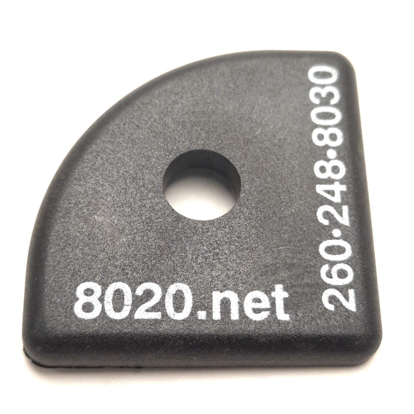 Used Lot of 30 80/20 2035 Black End Caps 15 Series 1.5"x1.5", 0.328" Mounting