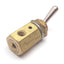 Used Clippard TV-2S Toggle Valve, 2-Position 2-Way N/C, 150psi Max, Ports: 10-32