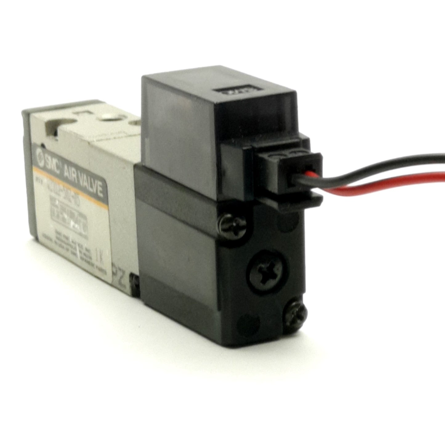 Used SMC VZ312-5MZ-M5 Solenoid Valve, 2 Position, 24 VDC Coil, Light/Surge Suppressor