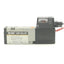 Used SMC VZ312-5MZ-M5 Solenoid Valve, 2 Position, 24 VDC Coil, Light/Surge Suppressor