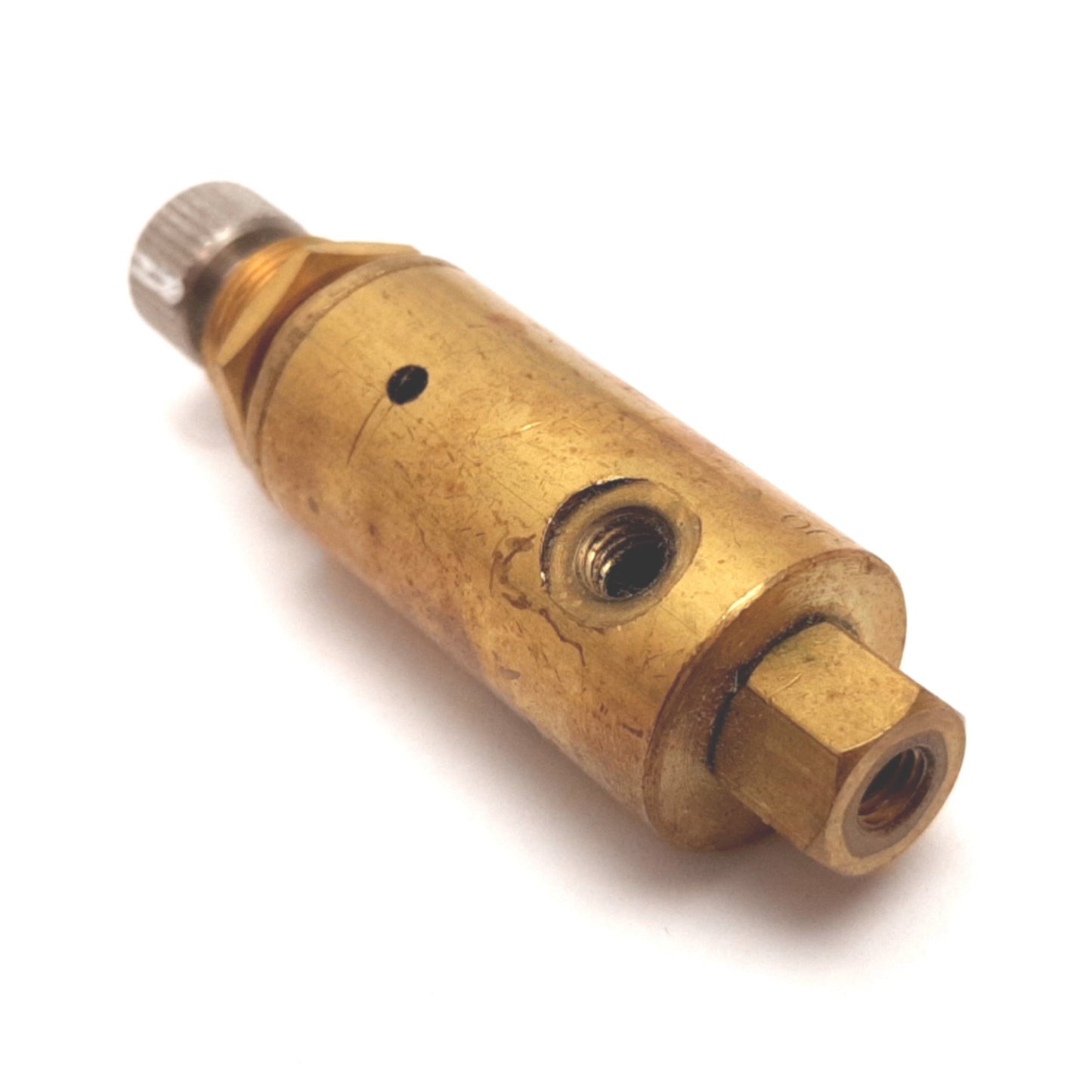 Used Clippard MAR-1-7 Pressure Regulator, Set Pressure: 10-70psi, Ports: 10-32