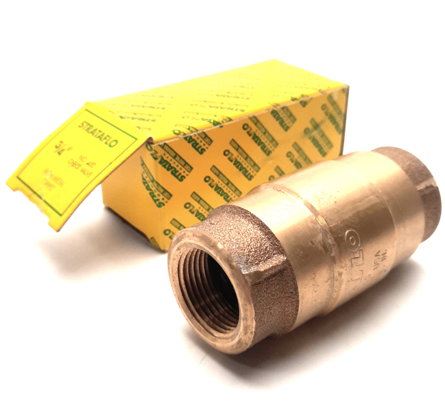 New – Open box Strataflo 400-075 NO. 400 Check Valve 3/4" NPTF, 6 GPM Flow Rate, 400Psi