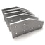 New – Open box Lot of 5 80/20 4320 Angled Stacked Flat Plate 90º, 15 Series, 6" x 3" x 1/4"