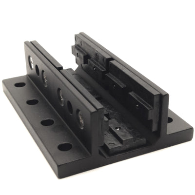 New – Open box 80/20 25-6426-Black Linear Bearing W/ Brake Holes 25 Series, 3 Slot, 74.09x100mm