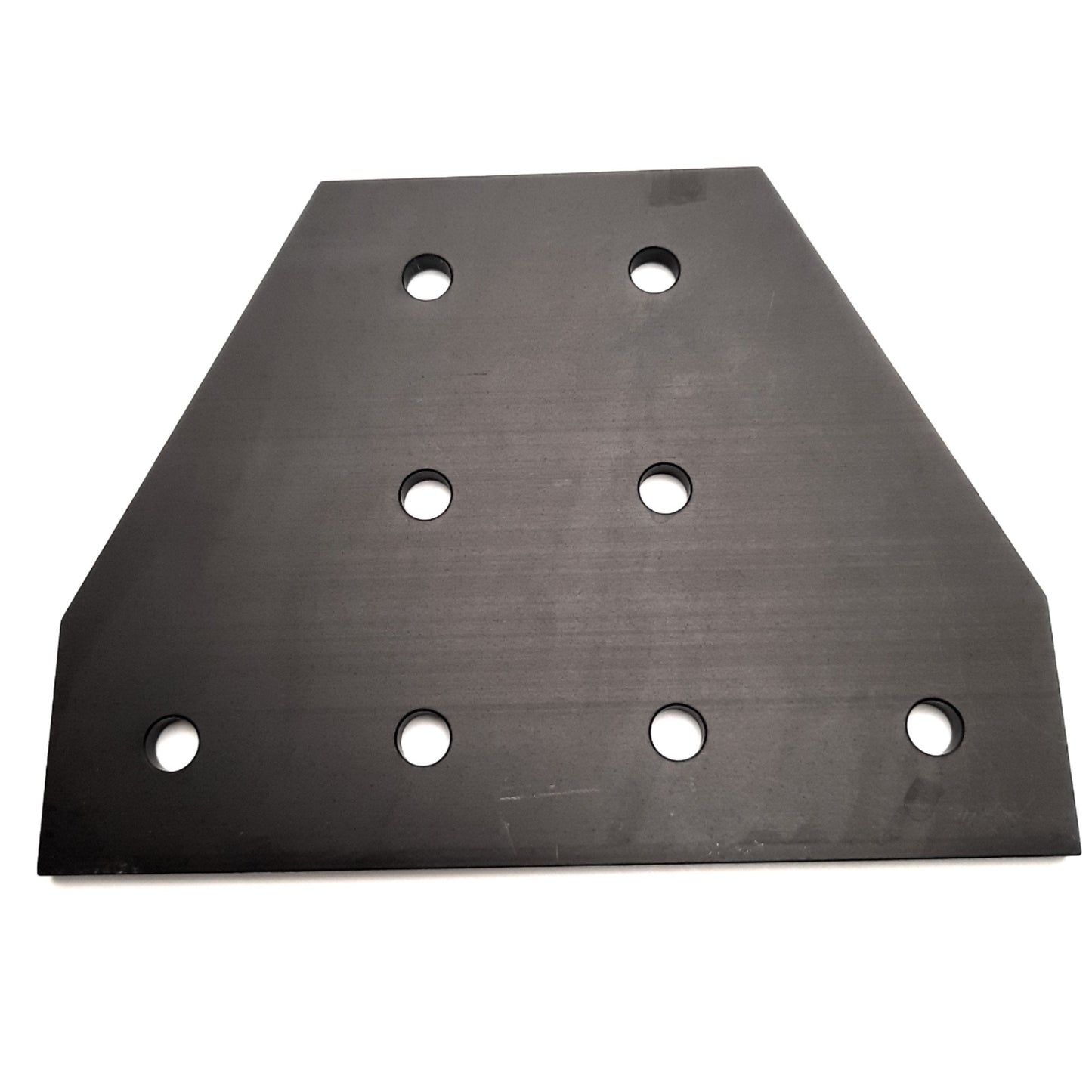 New – Open box Lot of 2 80/20 40-4355-Black Tee Flat Plate 40 Series, 8-Holes, 160x120mm