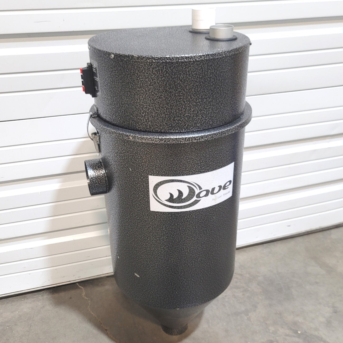 Used Trovac CycloVac TDRWAVE02 Wave Central Vacuum Collector 6.1 Gallon Capacity