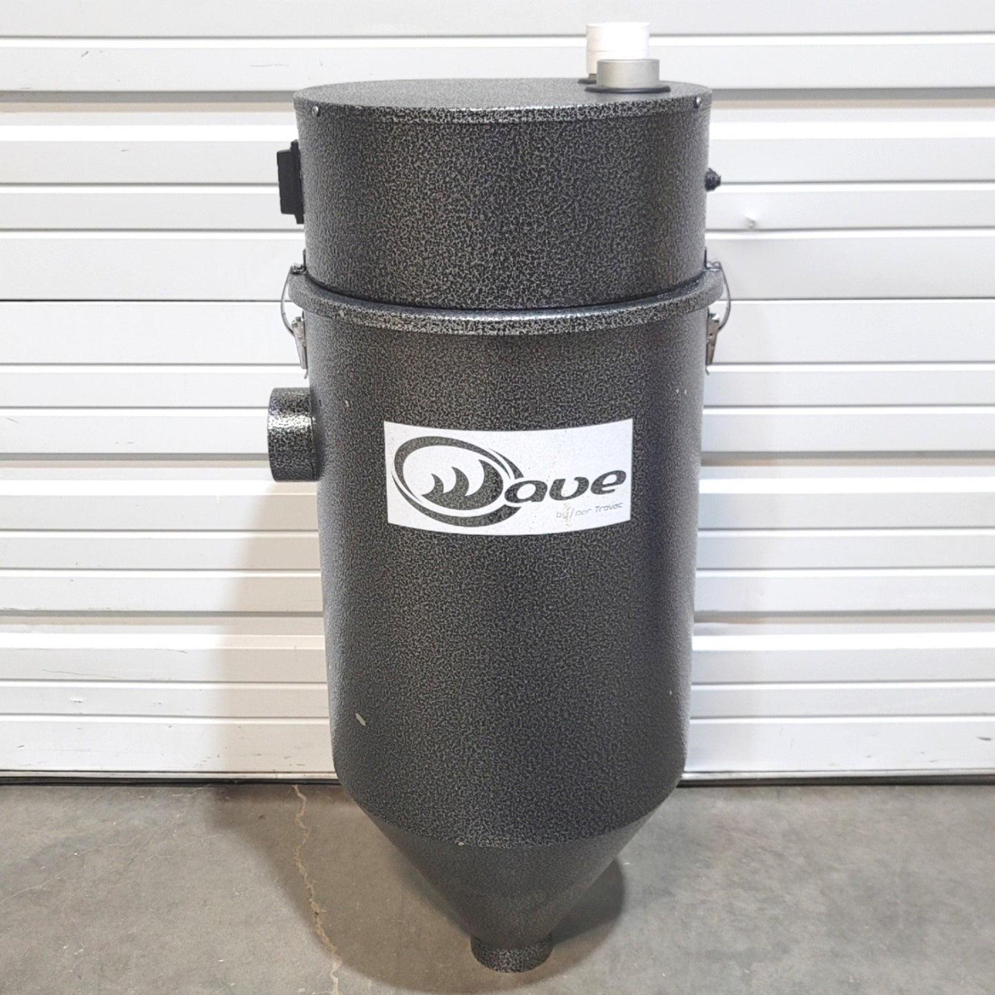 Used Trovac CycloVac TDRWAVE02 Wave Central Vacuum Collector 6.1 Gallon Capacity