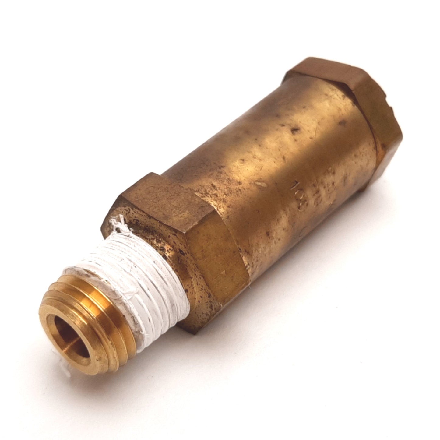 Used F.C. Kingston 100SS050 Safety Valve, Relief Pressure 50psi, Connection 1/4" NPT
