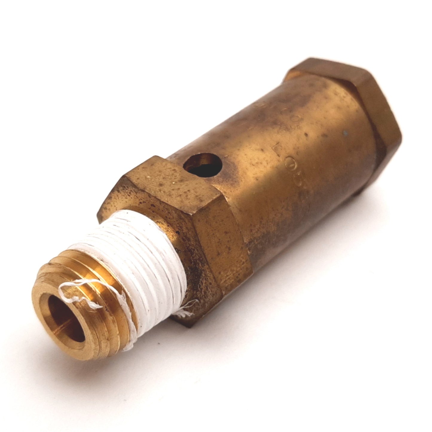Used F.C. Kingston 100SS050 Safety Valve, Relief Pressure 50psi, Connection 1/4" NPT