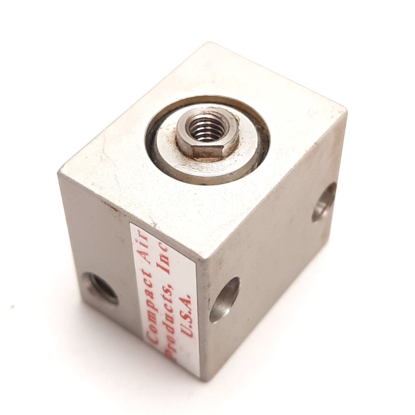 Used Compact Air Products B12X14 Compact Cylinder, Bore: 1/2", Stroke: 1/4", 10-32