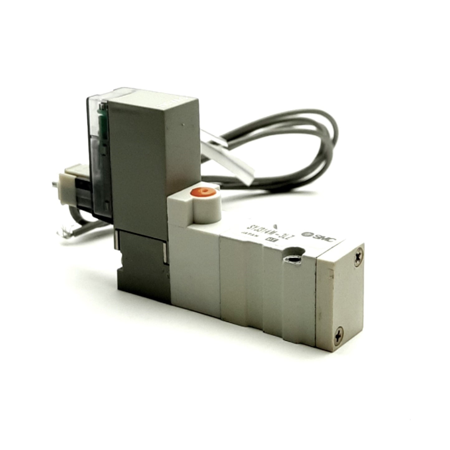 Used SMC SYJ314M-3LZ Solenoid Air Valve 3 Port, 0.15 to 0.7MPa,110 VAC, 10Hz