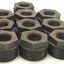 Used Lot or 10 Matco BM1 1 1/2 x 3/4 Black Mallable Iron Hex Bushing, Male to Female