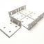 New – Open box Lot of 5 80/20 4285 Wide 2x4 Slotted Inside Corner Bracket, 3" x 2.810" x 1.50"