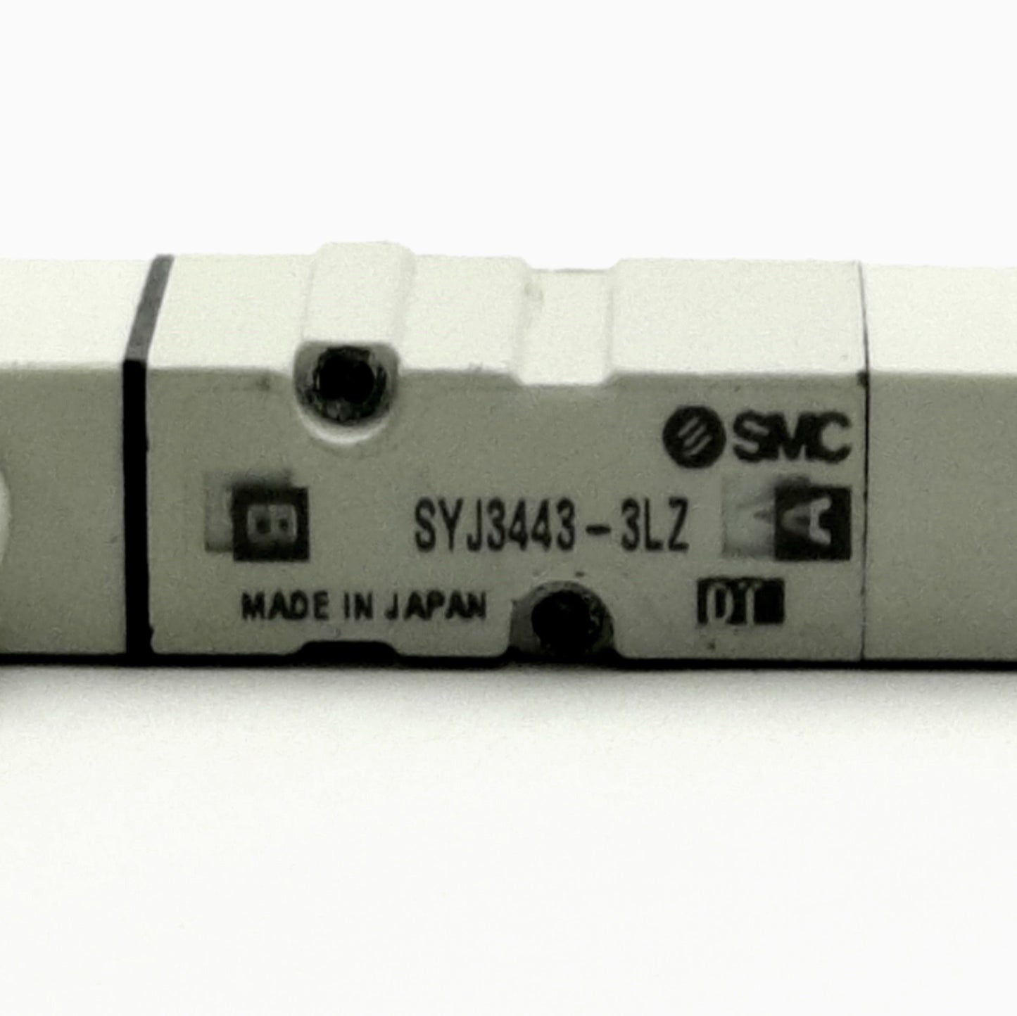 Used SMC SYJ3443-3LZ Solenoid Air Valve 4/5 Port, 0.15 to 0.7MPa, 10Hz,110 VAC Coil