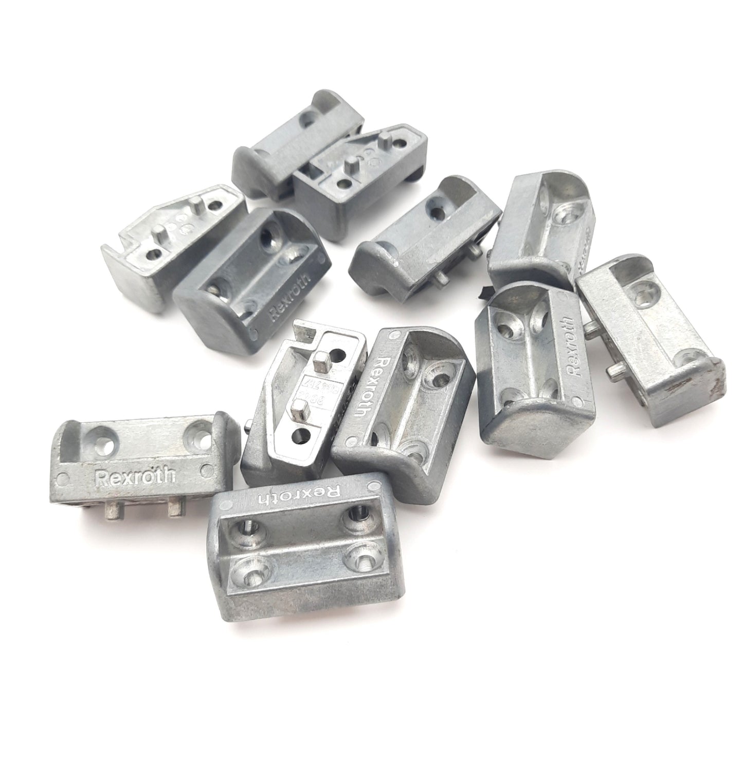 Used Lot of 12 Bosch Rexroth 3842504757 Corner Bracket 45 x 22.5 x 22.5mm