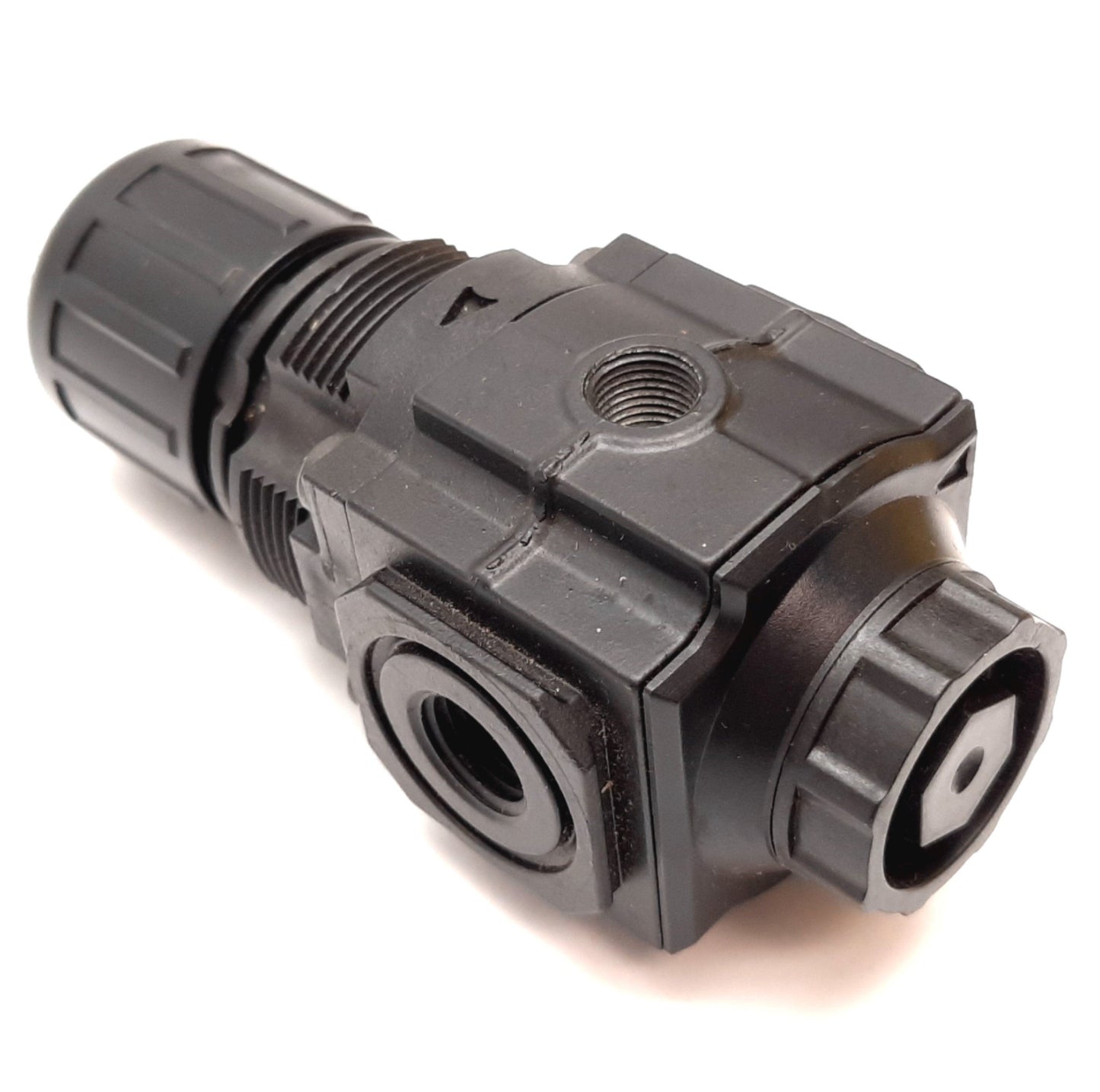 Used Norgren R72G-2AK-RFN Pneumatic Regulator, In 300psi Max, Out 60psi Max, 1/4" NPT