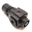Used Norgren R72G-2AK-RFN Pneumatic Regulator, In 300psi Max, Out 60psi Max, 1/4" NPT