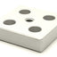 Used Lot of 3 80/20 2127 10-Series 5-Hole Center Tap Base Plates, 5/16-18 Thread
