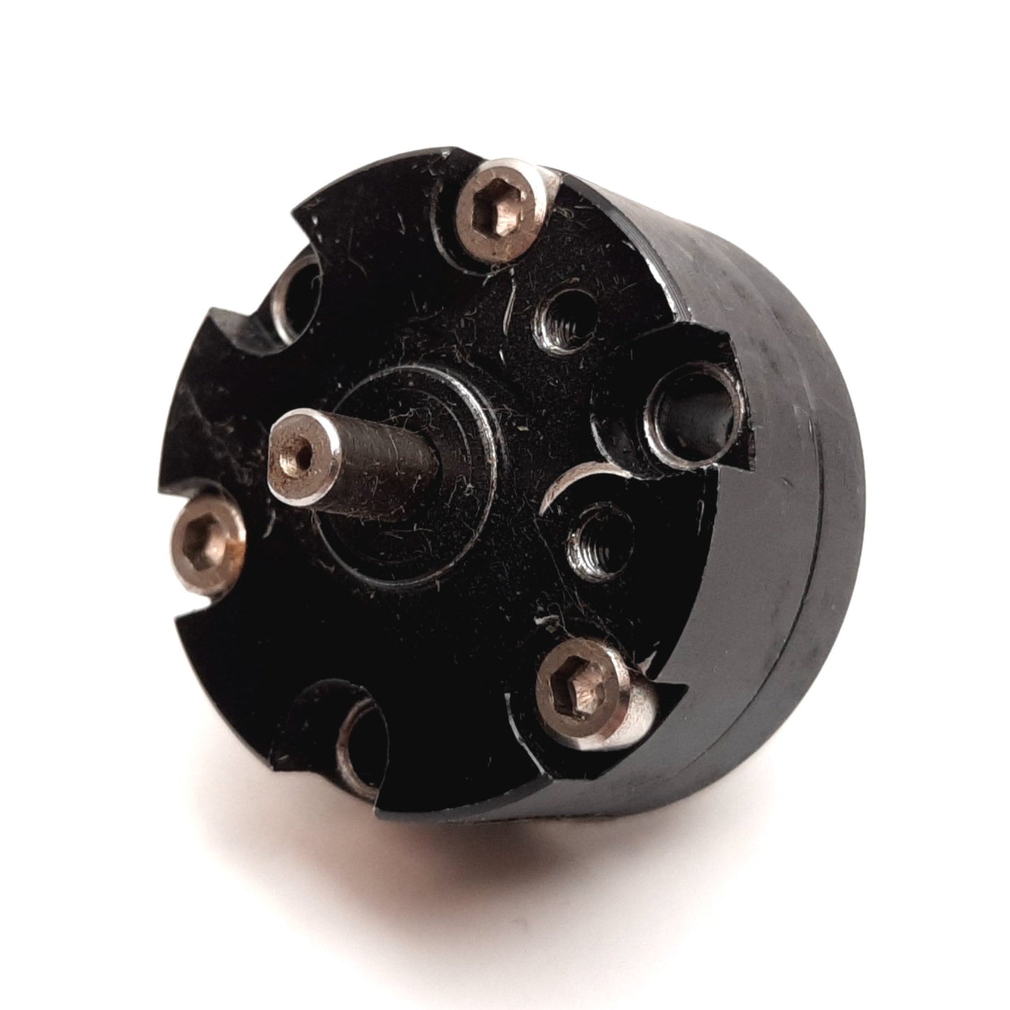 Used SMC NCRB1BW10-180SE Rotary Actuator, Bore: 10mm, Rotation: 180°, Ports: M3