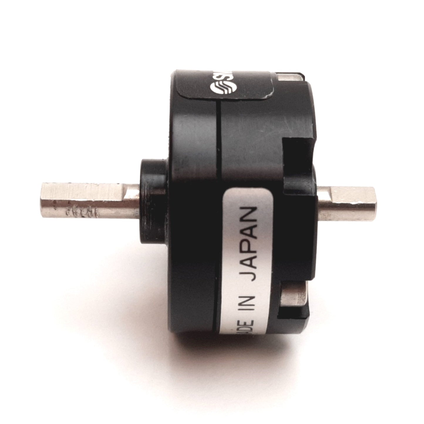 Used SMC NCRB1BW10-90SE Rotary Actuator, Bore: 10mm, Rotation: 90°, Ports: M3