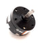 Used SMC NCRB1BW10-90SE Rotary Actuator, Bore: 10mm, Rotation: 90°, Ports: M3