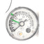 Used SMC GP46 Pressure Gauge With Switch, 0 to 1.0 MPa 1/8 NPT Thread Limit Indicator