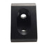 New – Open box Lot of 4 80/20 40-4332-Black Gusseted Inside Corner Bracket 20mm Bore
