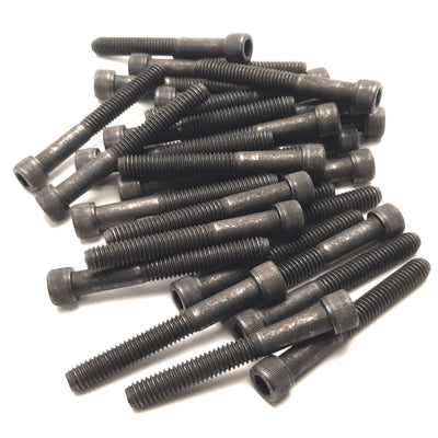 Used Lot of 30 80/20 3132 Socket Head Cap Screw SHCS, 5/16-18 x 2.50", 1/4" Hex