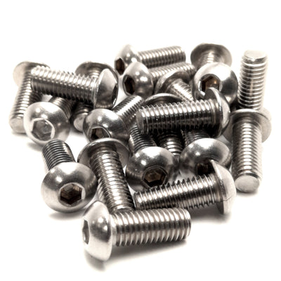 New – Open box Lot of 20 80/20 17-8320 Button Head Socket Cap Screw SS (BHSCS) M8x20mm