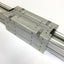 Used Bimba UBS-4028-3XCM Ultran Rodless Cylinder Linear Slide 40mm Bore, 28" Stroke