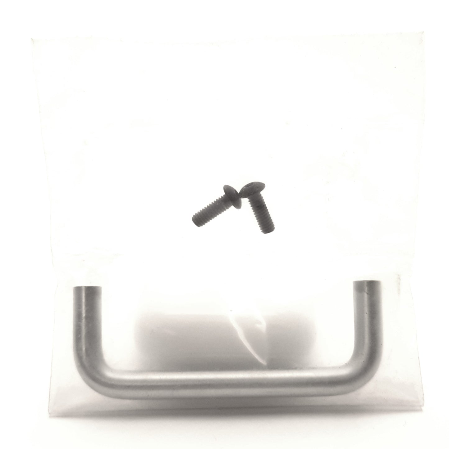 New – Open box Lot of 9 80/20 2070 Steel Door Handles, 8-32 x 0.500 Thread, 3.300" x 1.230"